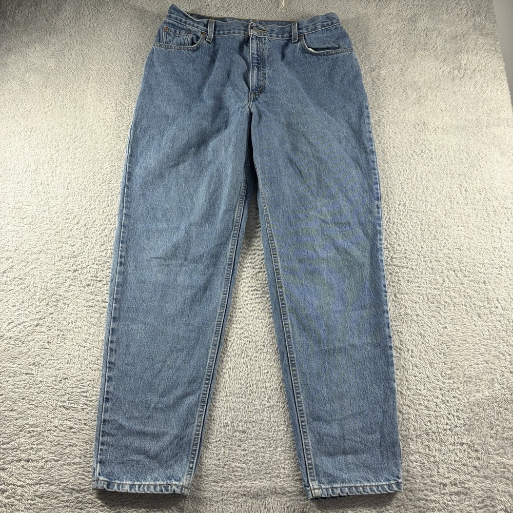 VINTAGE Levi 550 Jeans Misses 16 M Relaxed Fit Tapered Leg Medium Wash